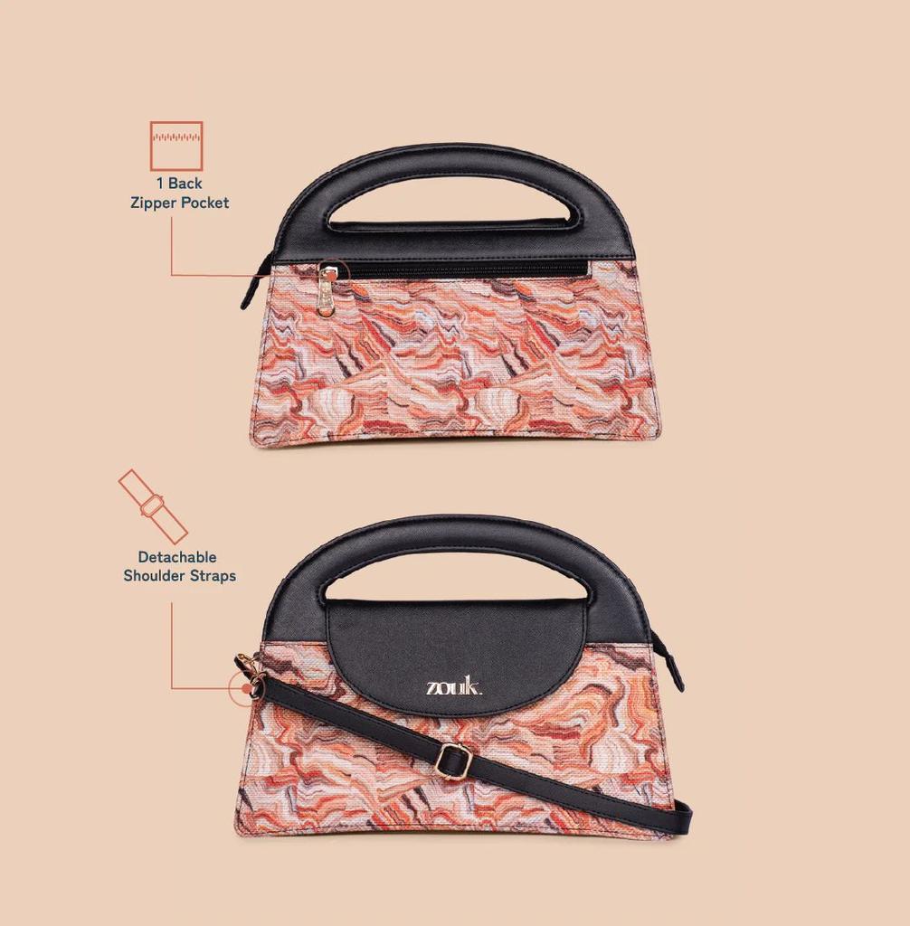 Rhea Kapoor Ziya Sling Bag - Nicobar Coral — photo 4