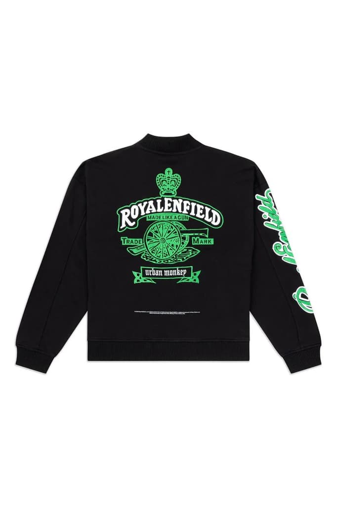 Emperor Varsity Jacket_Royal Enfield x Urban Monkey — photo 7
