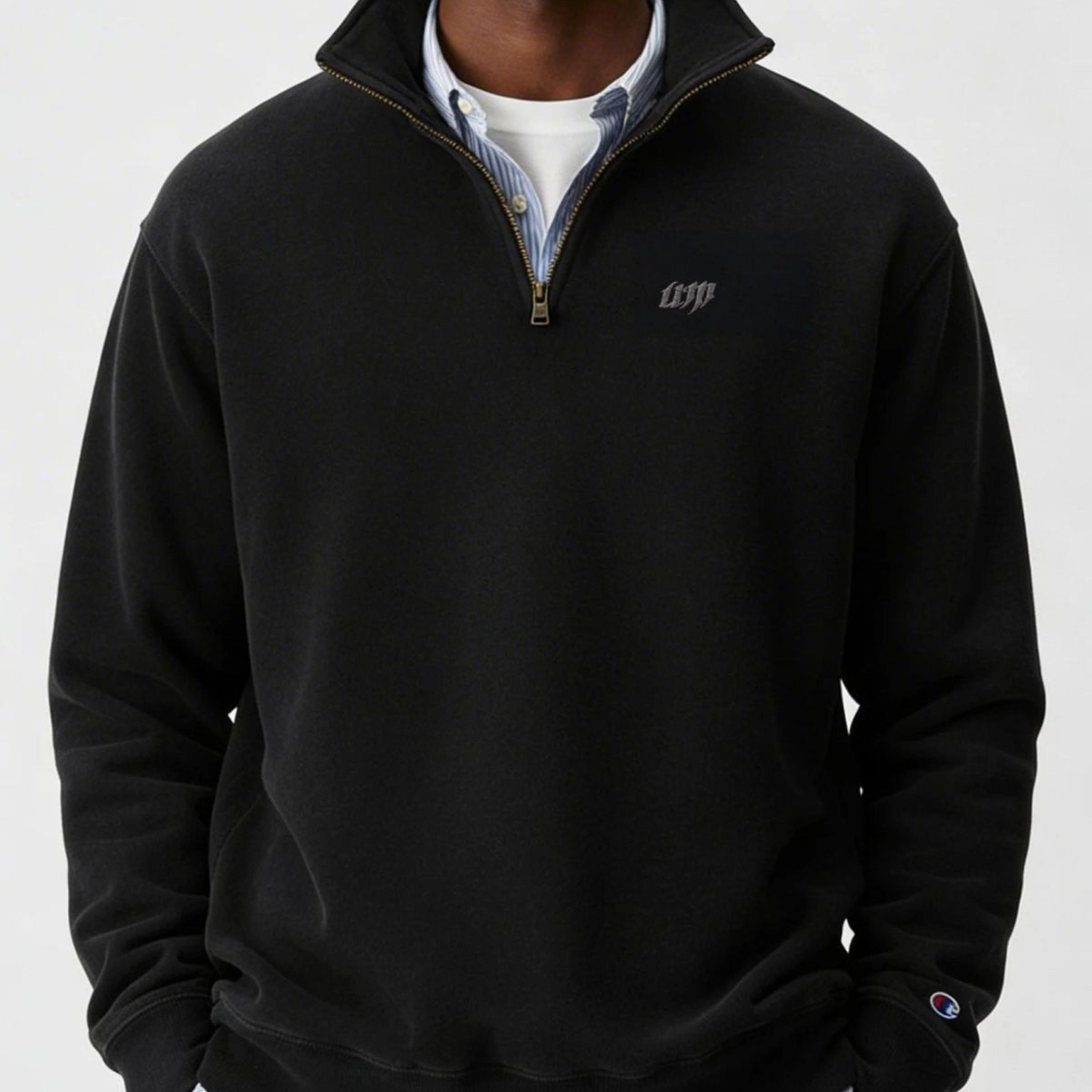 Old Money Sweatshirt // Black