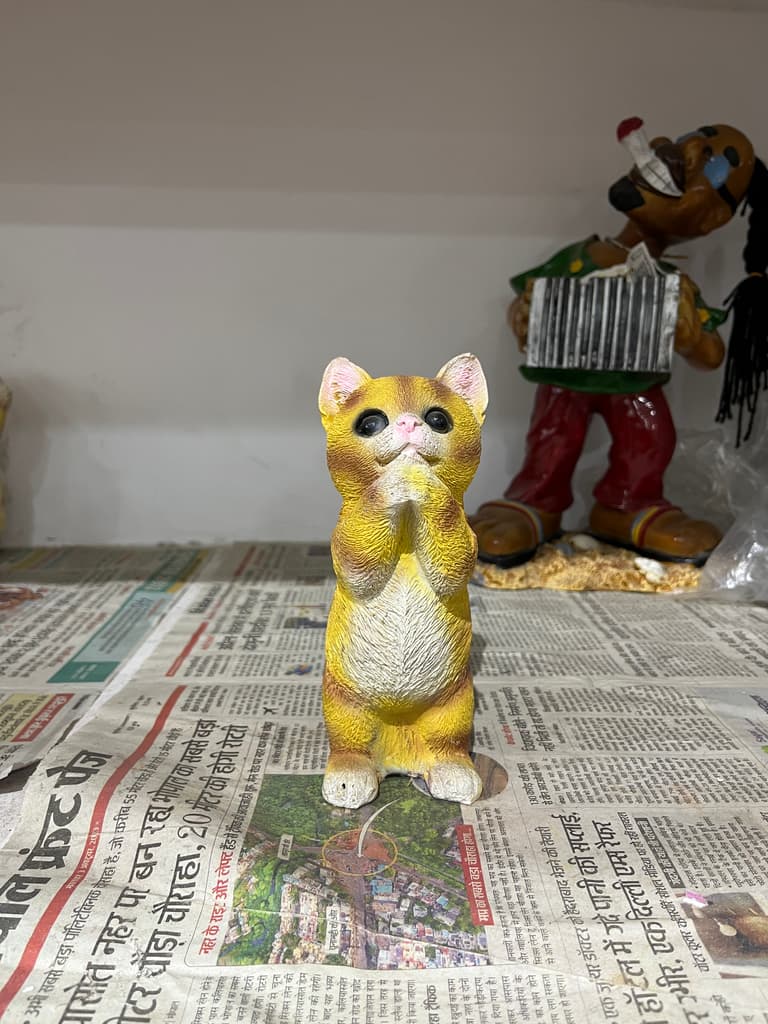 Cat Toy | Toy | Plush | Yellow