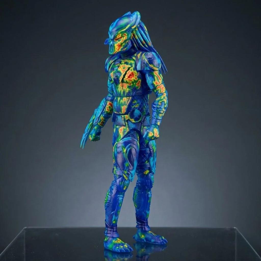 NECA The Predator Series Exclusive Figure Thermal Vision Fugitive Predator