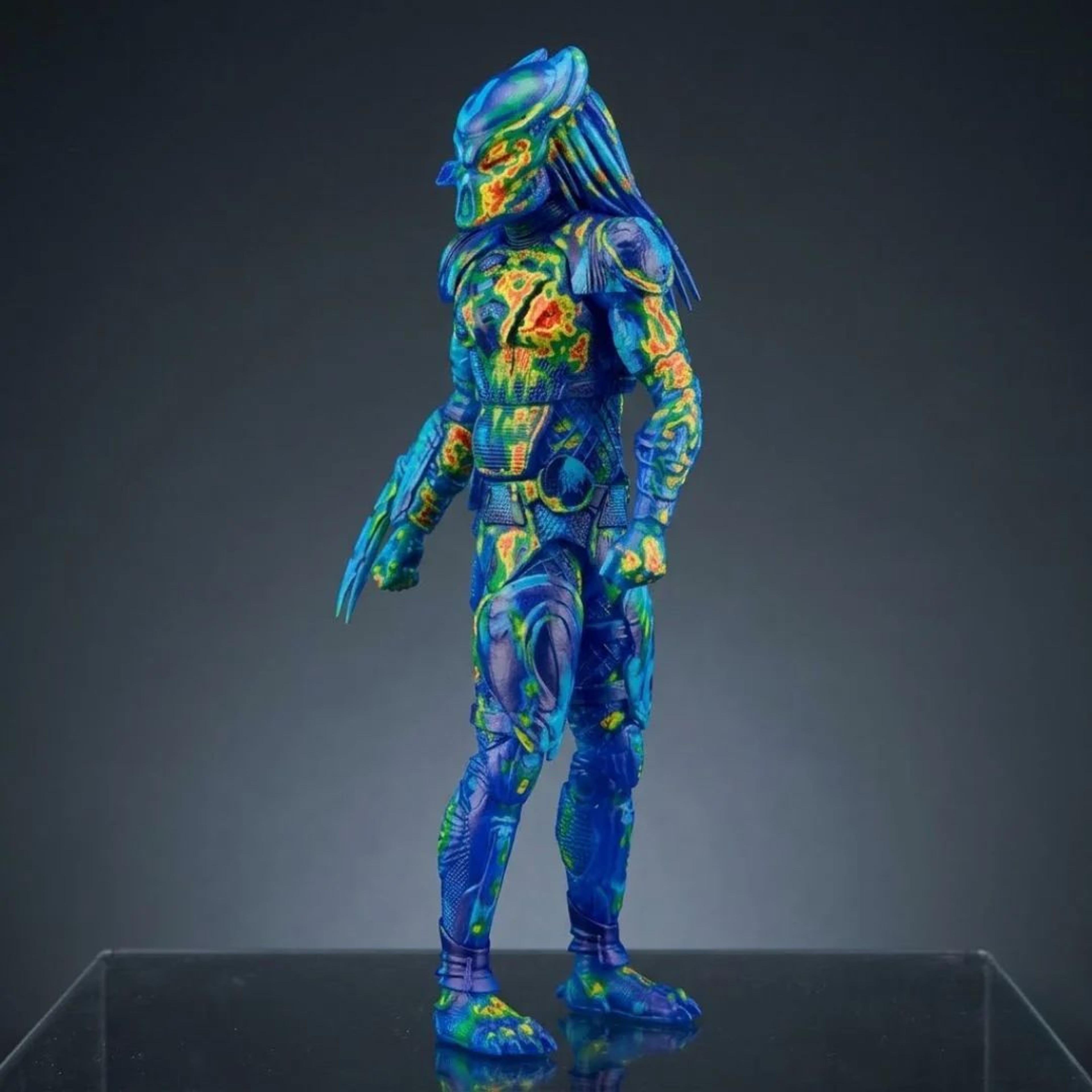 NECA The Predator Series Exclusive Figure Thermal Vision Fugitive Predator