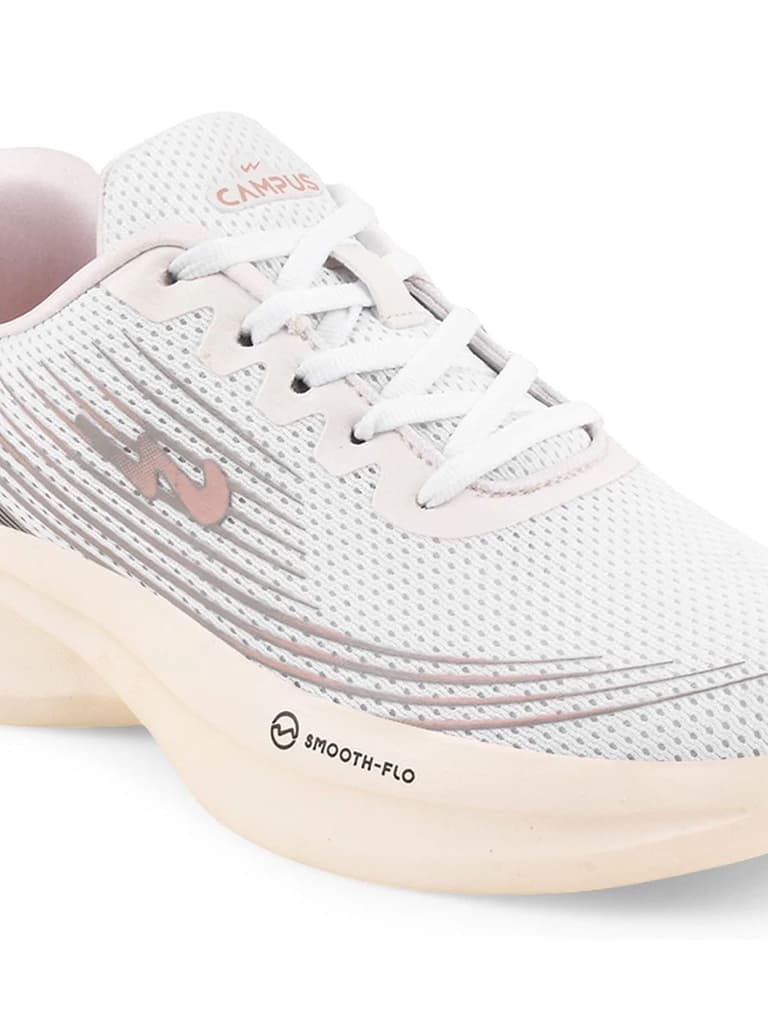 CAMP-LEX White Women's Sneakers — photo 4