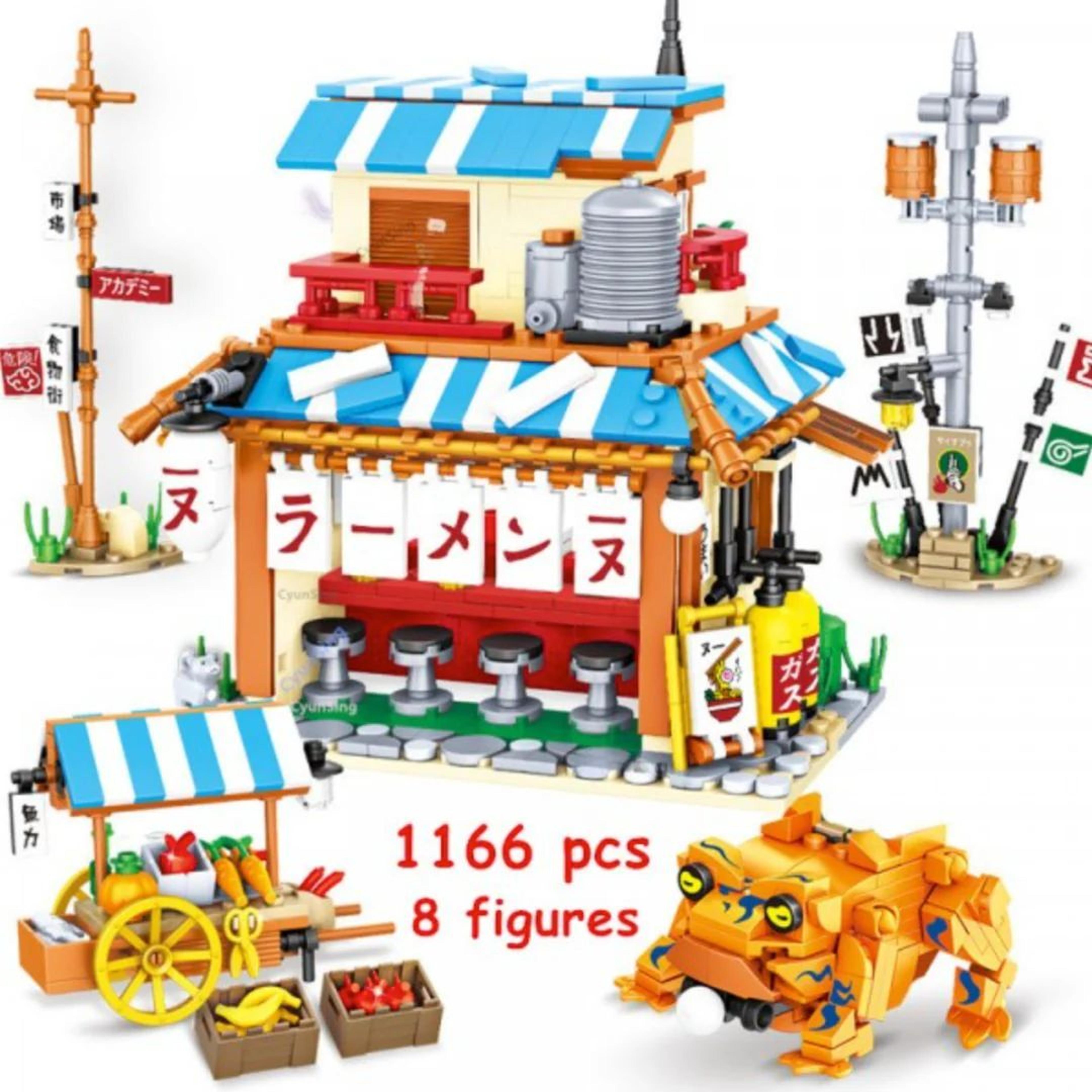Naruto Ramen Shop Building Set – 1166 PCS