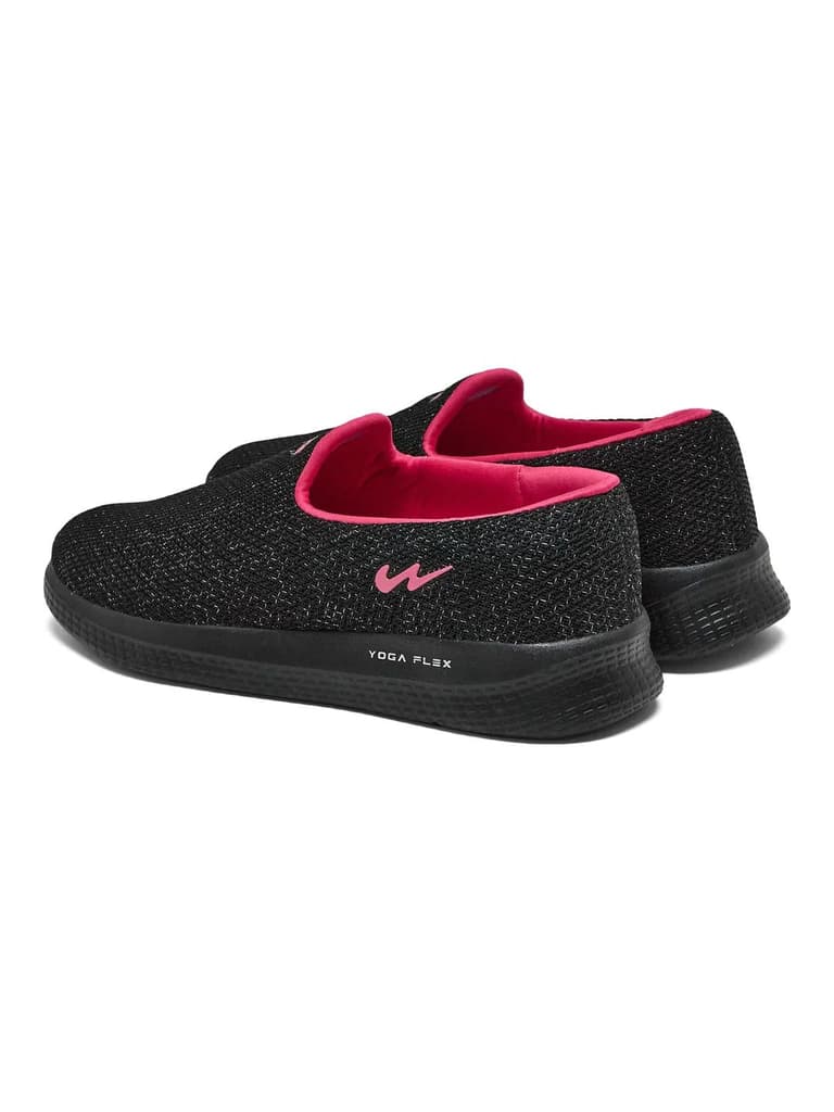 ZOE PLUS Black Women's Walking Shoes — photo 4