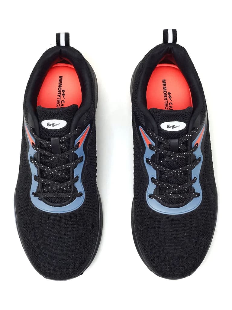 GRETTA Black Men's Running Shoes — photo 6