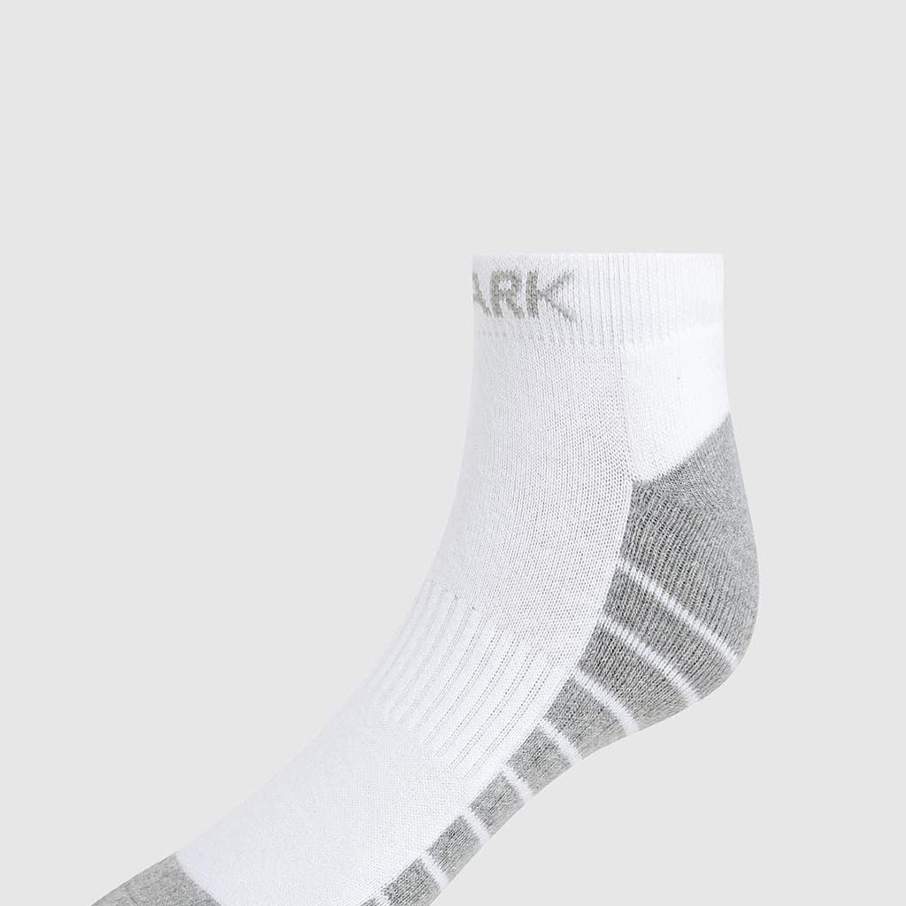 Legacy Ankle Socks White/Grey