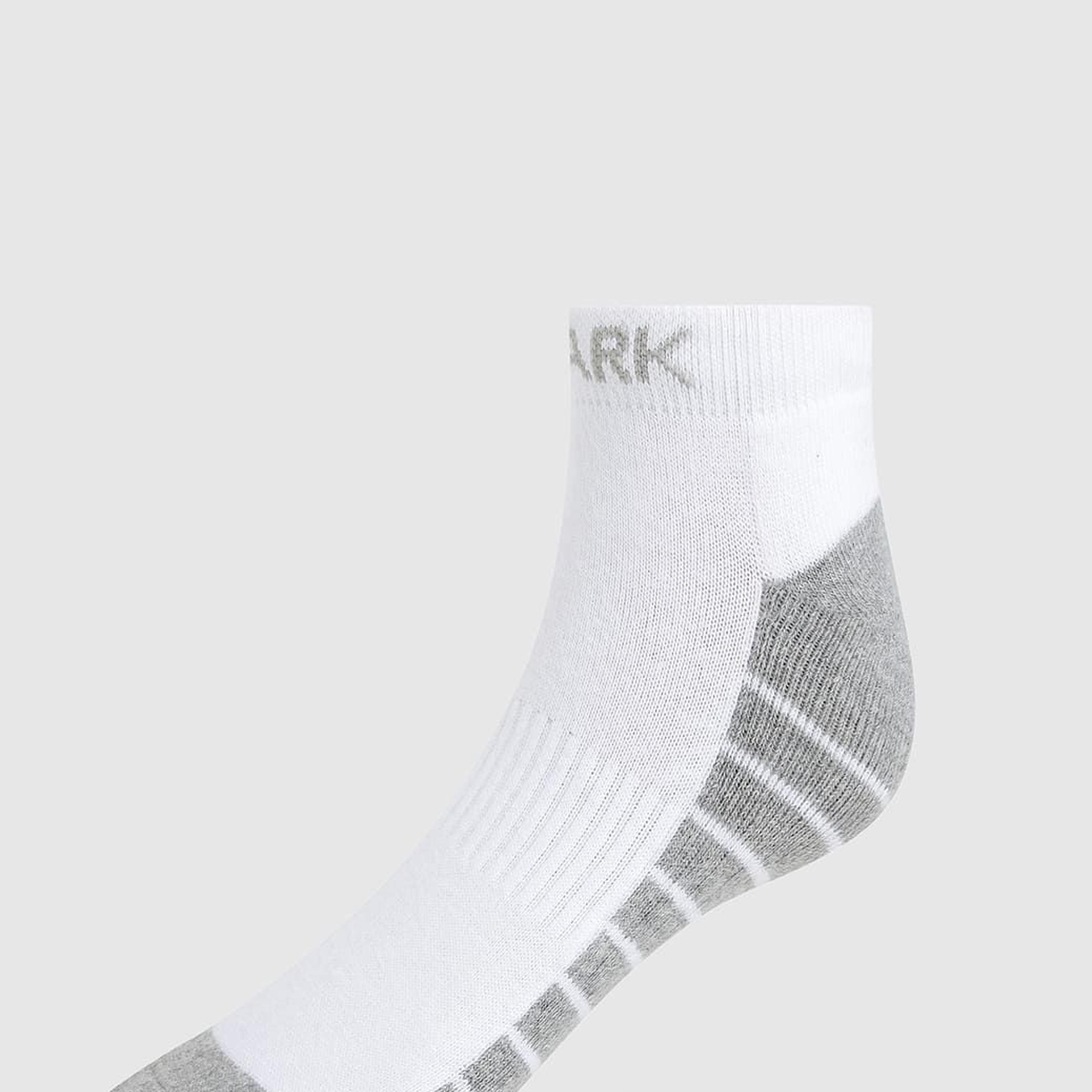 Legacy Ankle Socks White/Grey