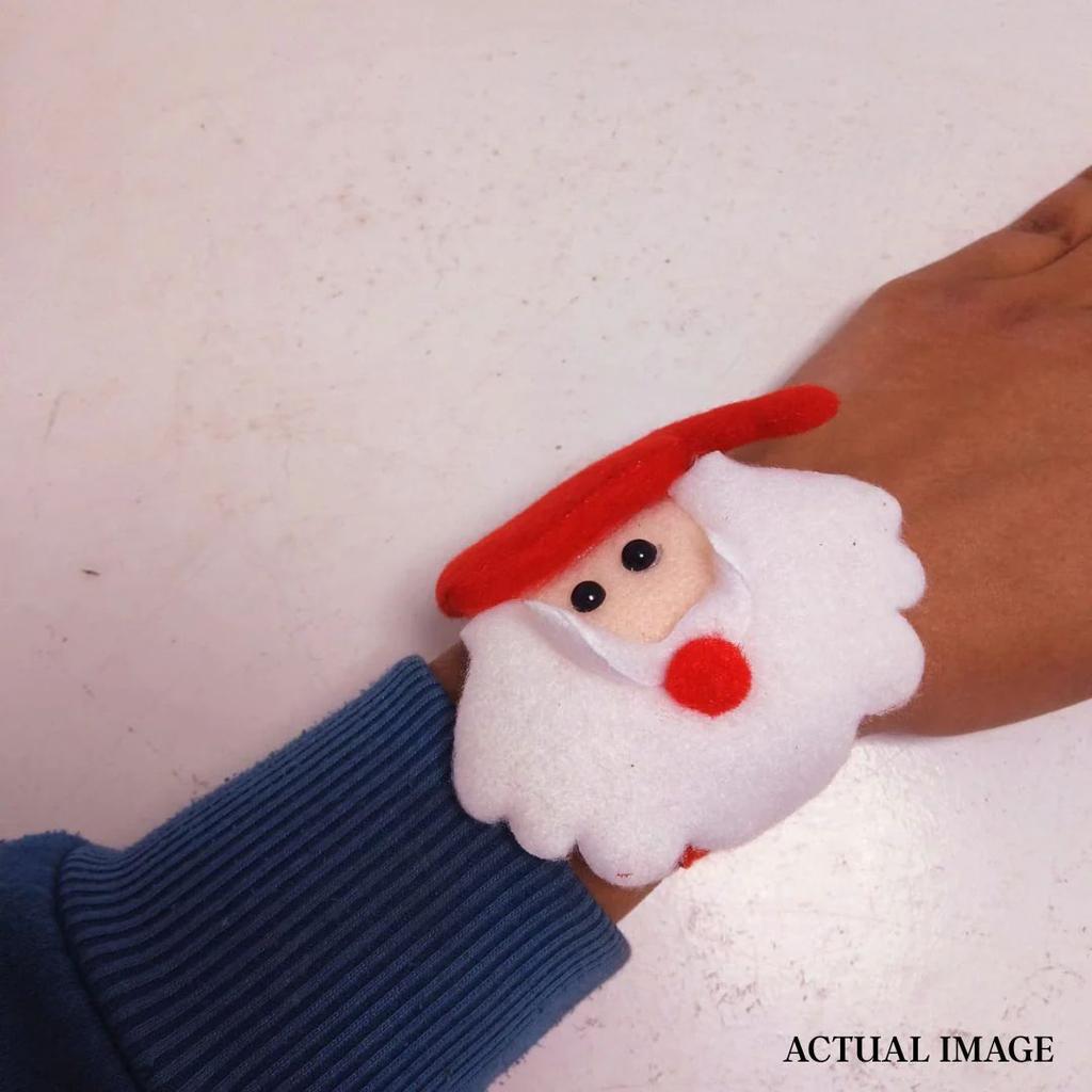 Christmas Slap Band – Cute Plush Holiday Wrist Accessory for Kids — photo 5