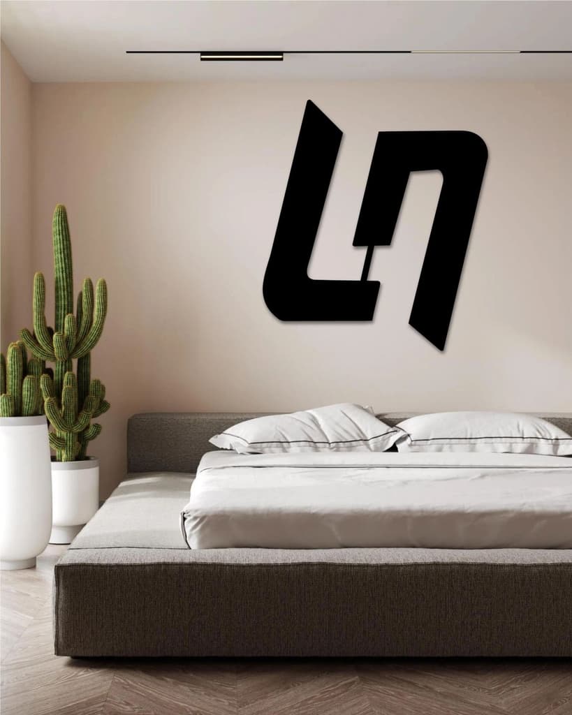F1 LANDO NORRIS LOGO METAL WALL ART — photo 3