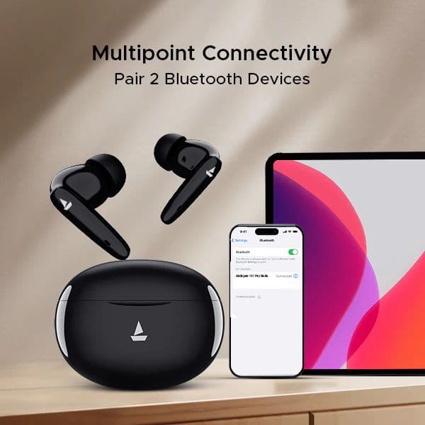 boAt Airdopes 161 Pro Buds | Wireless Earbuds with 50 Hours Playback, Dual Pairing, Dual Mics with ENx™ Technology — photo 5