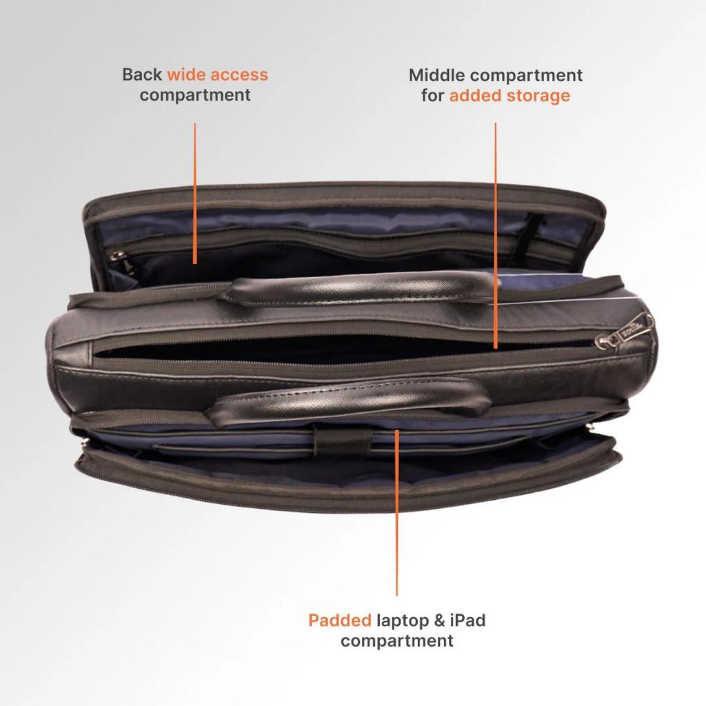 Bokaro Forge Pro Laptop Bag (Black) — photo 6