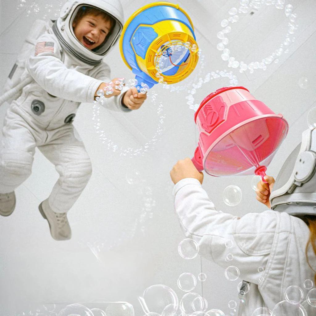 Kids Bubble Machine Gun – Handheld Outdoor Bubble Blower Toy (No Batteries Needed) — photo 2