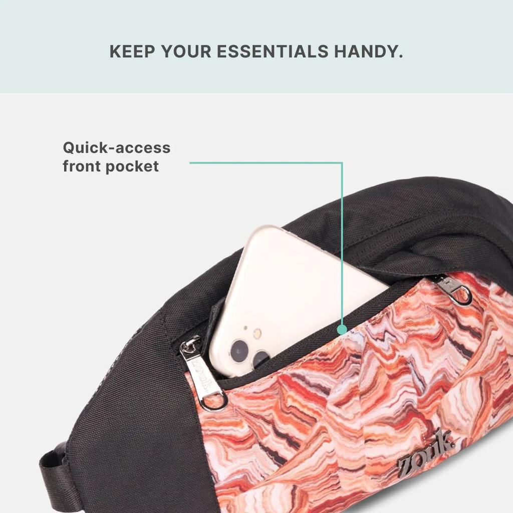 Nicobar Coral Faye Fanny Pack — photo 4