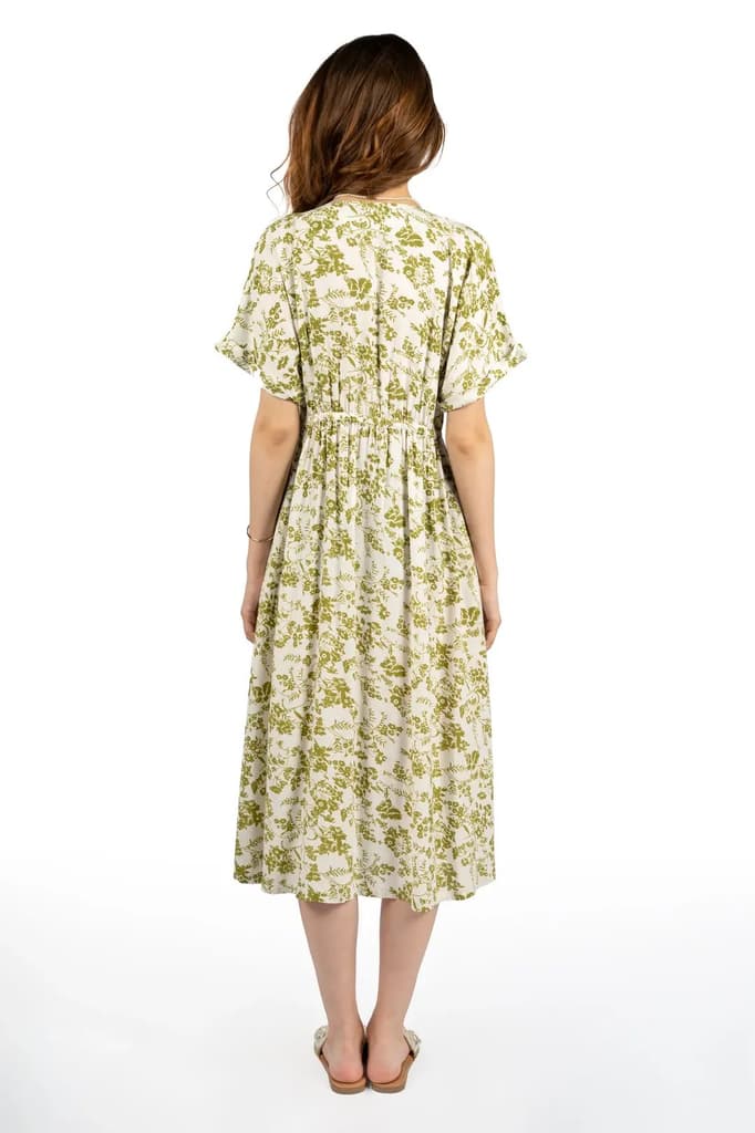 Everyday Ease Fit & Flare Midi Dress — photo 3