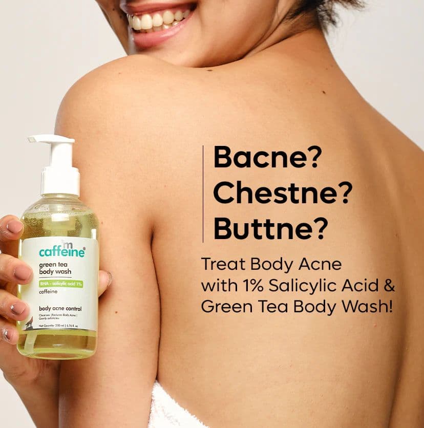 Green Tea & 1% BHA-Salicylic Acid Body Wash- 200 ml
