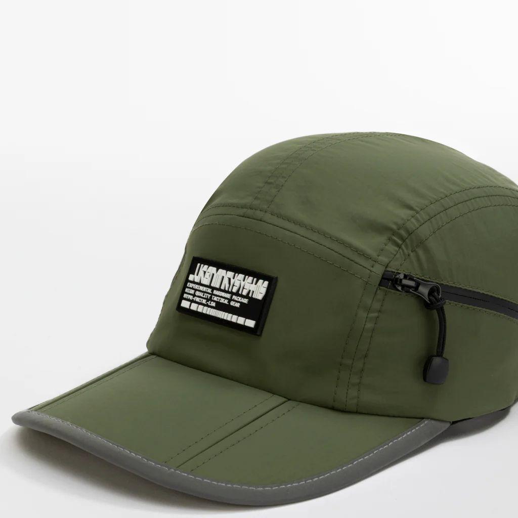Foldable Outdoor Cap with Pocket // Olive
