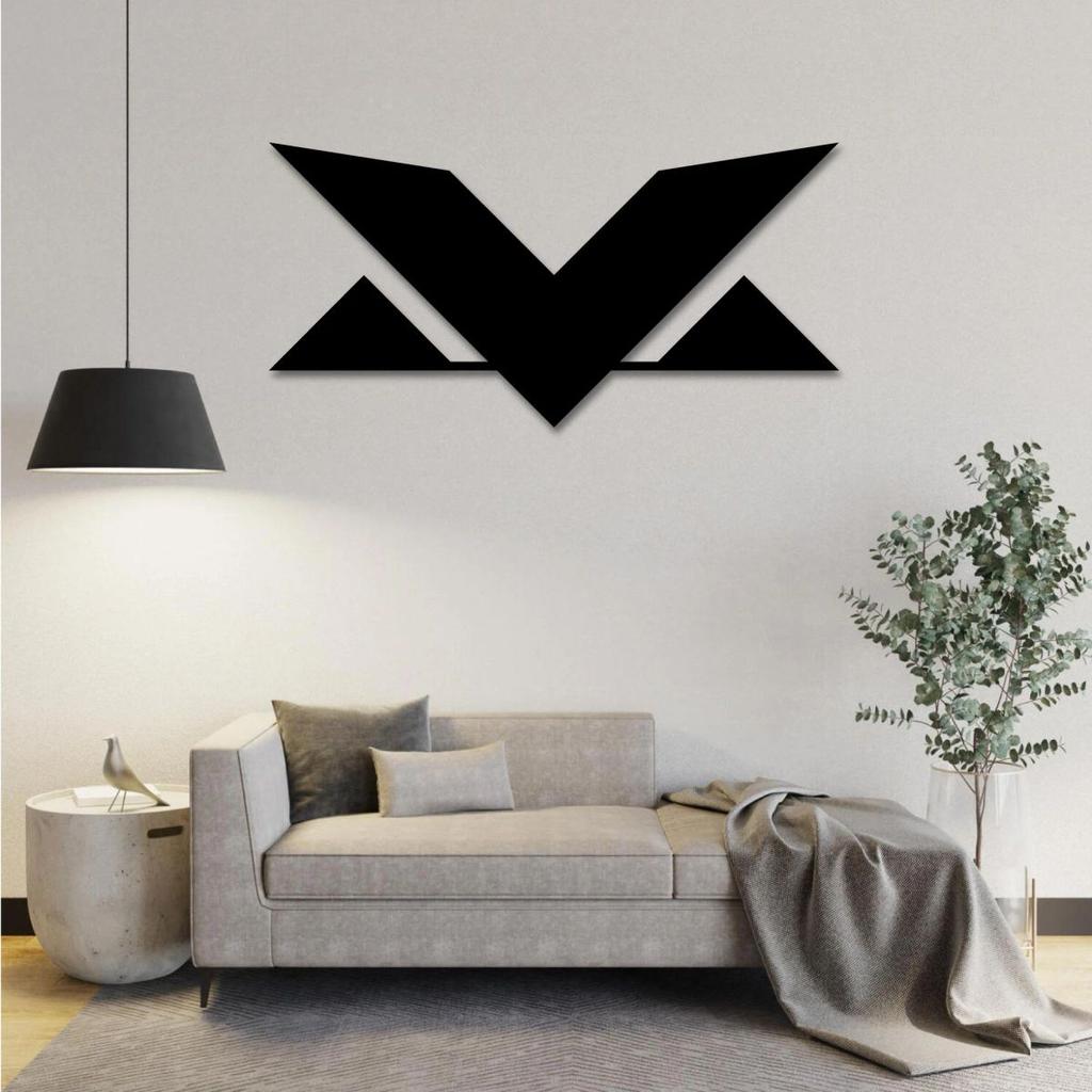 F1 MAX VERSTAPPEN LOGO METAL WALL ART — photo 2