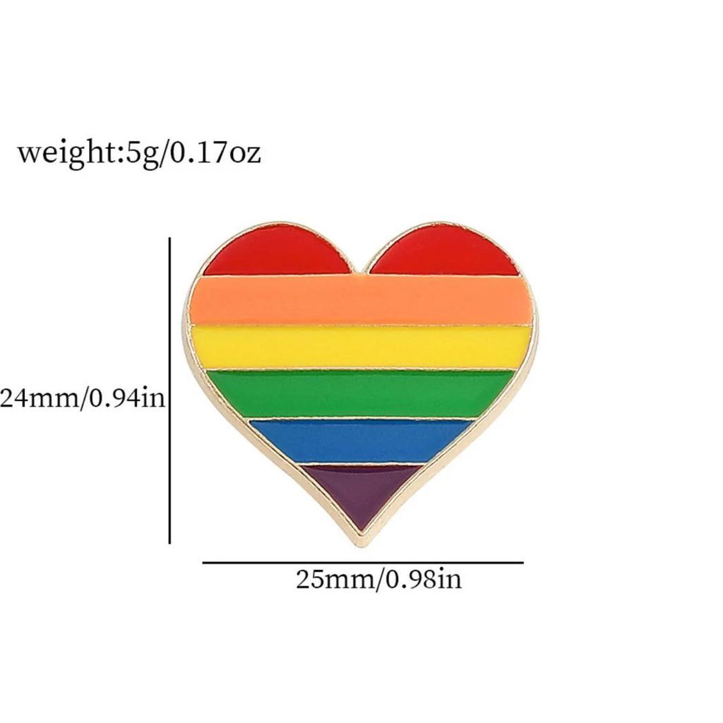 Vibrant Rainbow Enamel Pins | Pride Pin Collection — photo 8