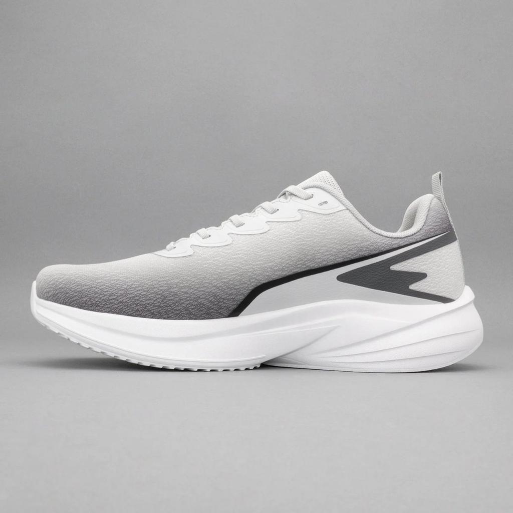 Sports Shoes for Men in Grey and Green | Low-Cut Athleisure Shoes. — photo 3
