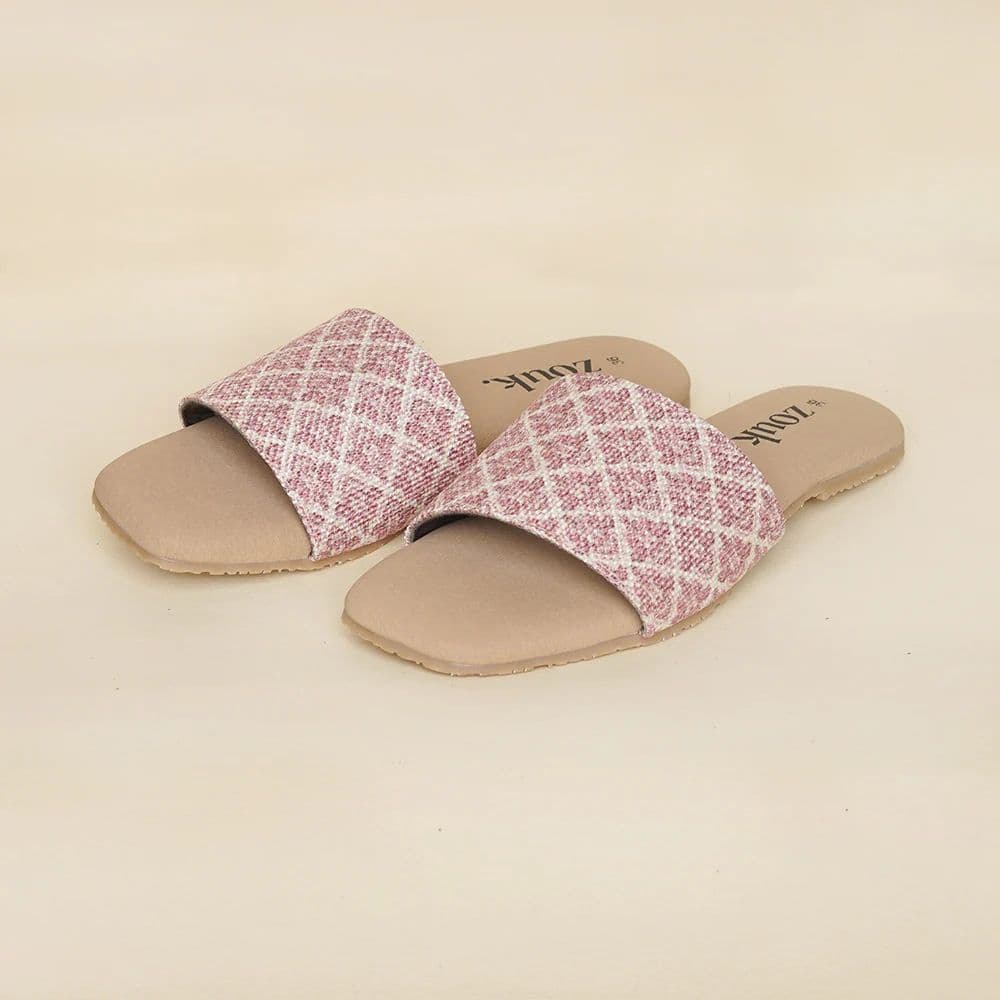 Chamoli Motif Casual Flats — photo 8