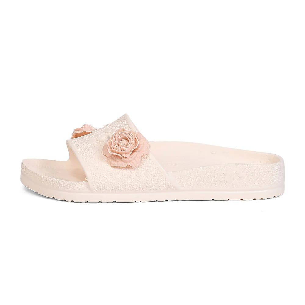 A-HA DOCTOR-1L Cream Casual Slip-on Slides for Women by Liberty — photo 5