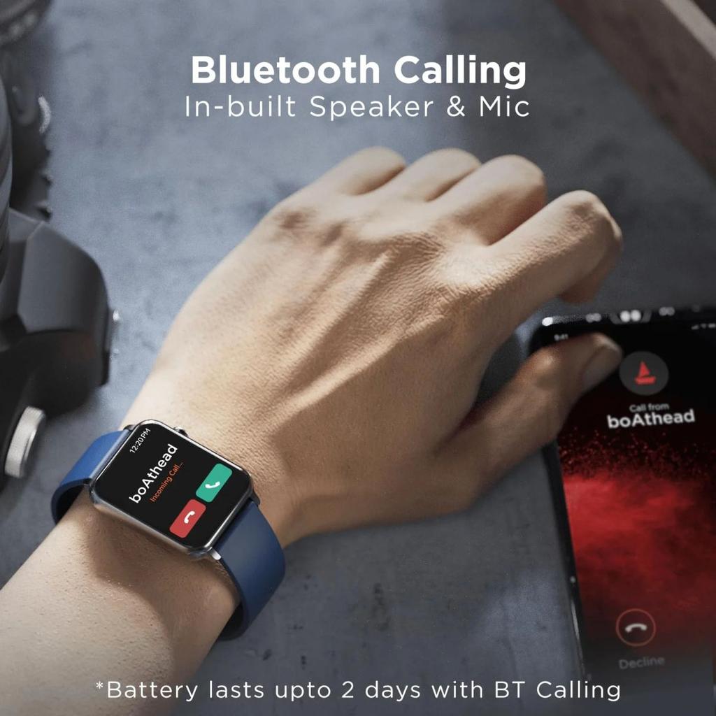 boAt Wave Call | Bluetooth Calling Smartwatch with 1.69" (4.29 cm) HD Curved Display, 150+ Watch Faces, Heart Rate & SPO2 Monitoring — photo 10