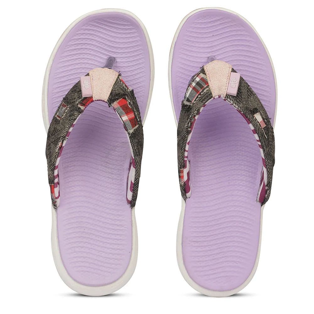 A-HA IMPACT-L37 EVA Black Casual Slippers for women By Liberty — photo 7