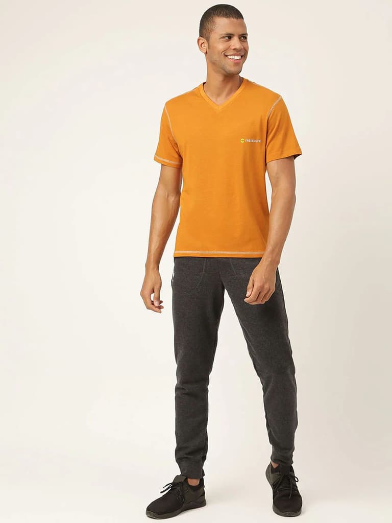 Men's Organic Bamboo Casual Tees - V-Neck (Pack Of 1) — photo 10