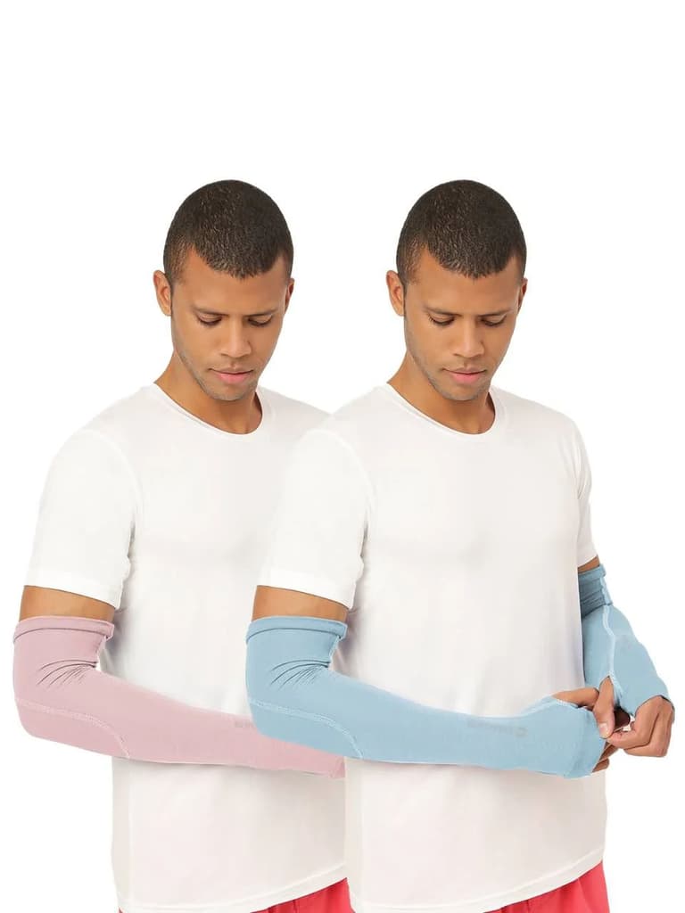 Unisex White Arm Sleeves (Pack of 2) — photo 11