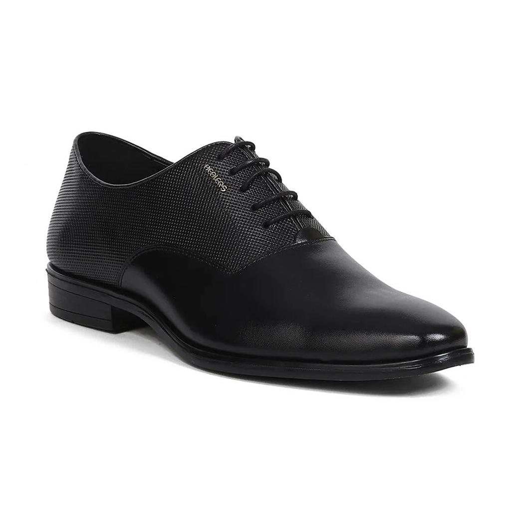 Healers LRF-6 Black Formal Lacing Oxford Shoes for Men by Liberty