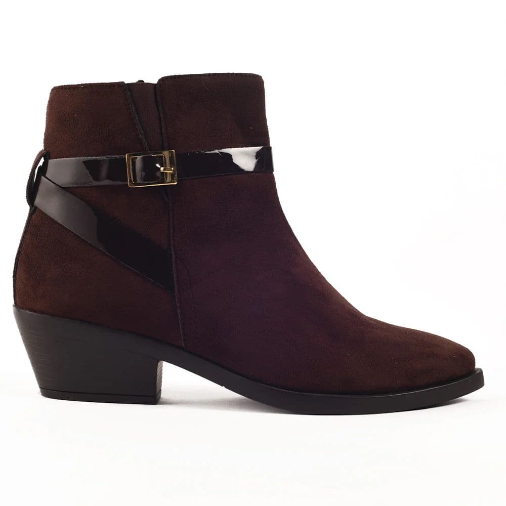 Healers Brown Casual Non Lacing Chelsea Boots For Women SOL-10 By Liberty — photo 2