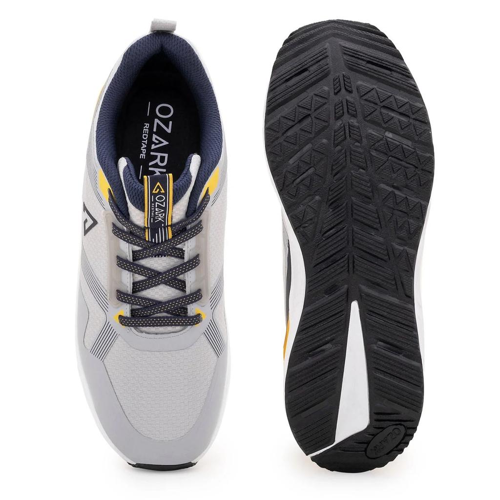 Trail Running Shoes for Men in Light Grey | Low-Cut Outdoor — photo 5