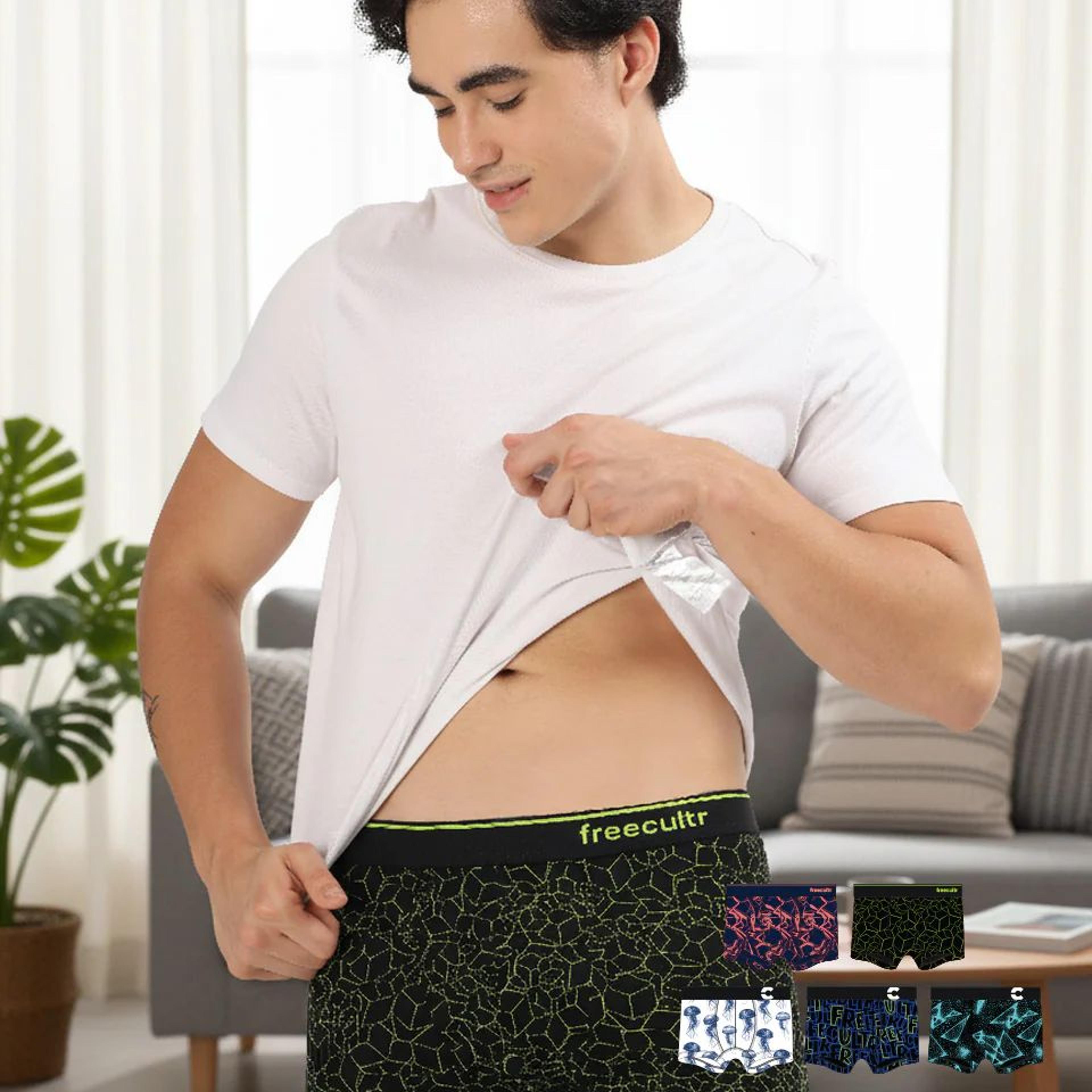Men's Cotton Printed Trunk (Pack of 5)