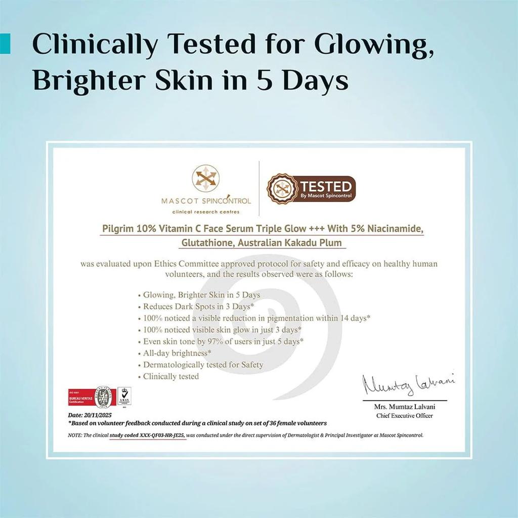 10% Vitamin C Face Serum For Daily Brightness