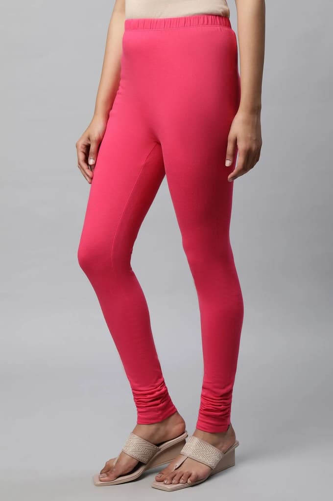 Pink Skin Fit Churidar — photo 3