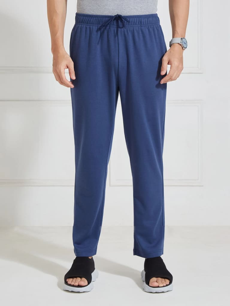 Men's Navy Regular Fit Track Pants — photo 2
