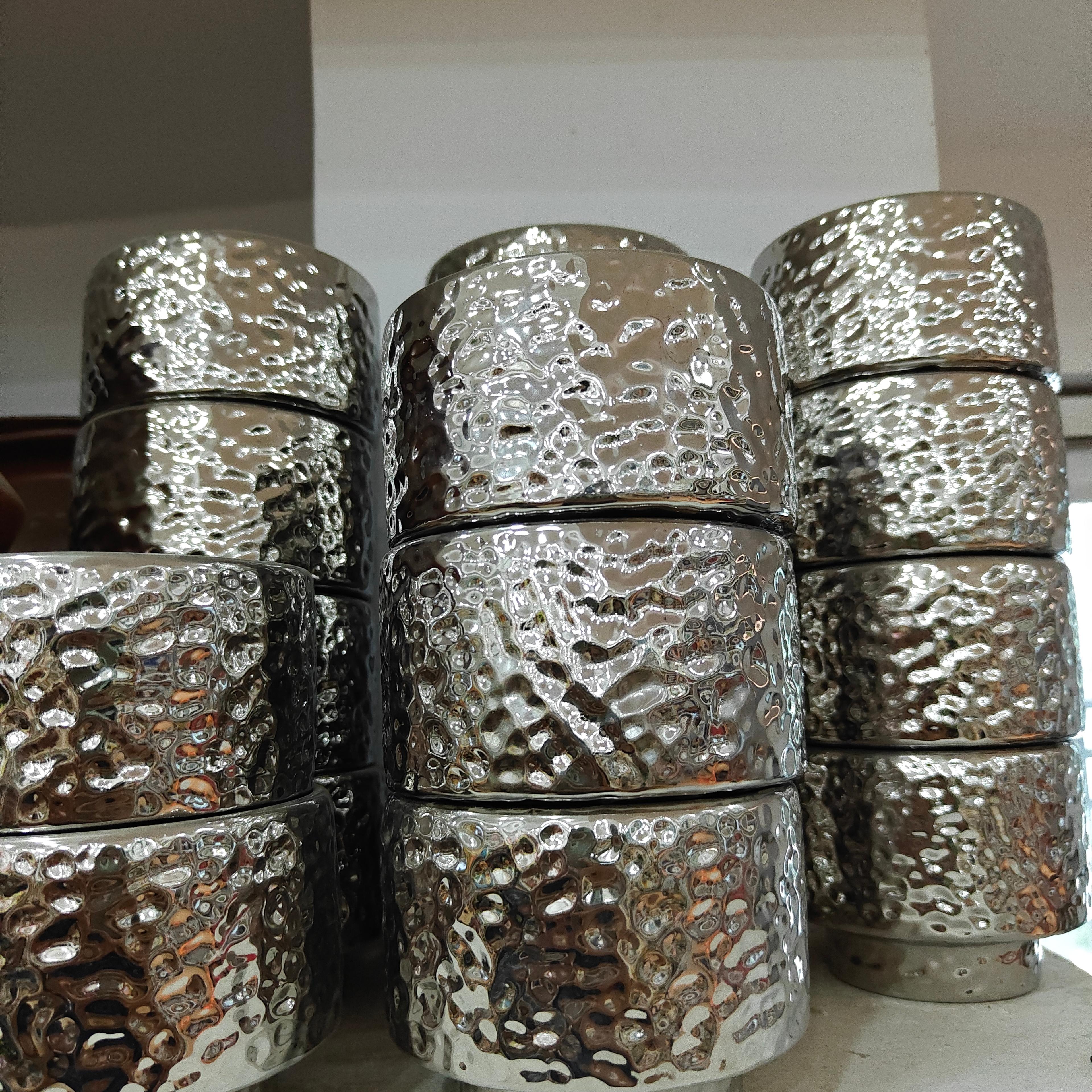 Silver Metal Tray | Kitchen Storage | Modern