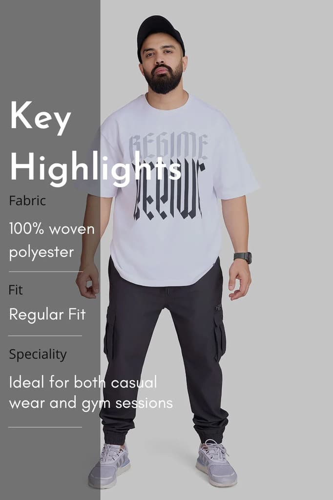 Script Cargo Joggers Dark Grey — photo 10