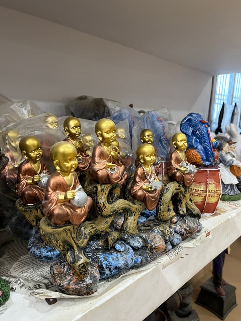Golden Buddha Statue | Decorative | Gold | Buddhist