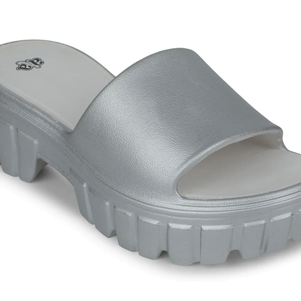 A-HA Grey Casual Sandal For Women LB46-01E By Liberty — photo 5