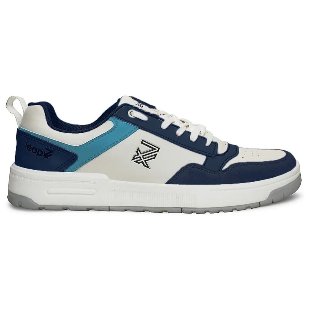 Leap7x Blue Casual Lacing Sneakers For Men AMAZER-10E By Liberty — photo 2