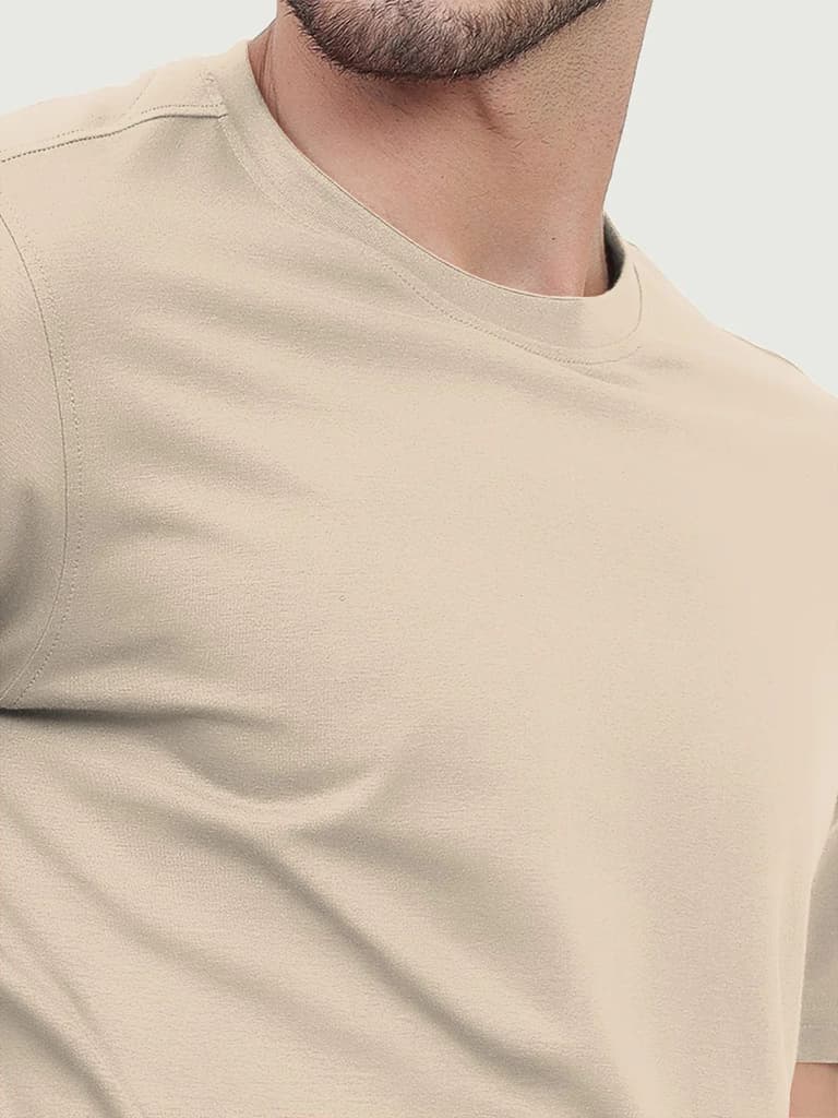 Organic Cotton solid T-shirt for men - Pack Of 2 — photo 7