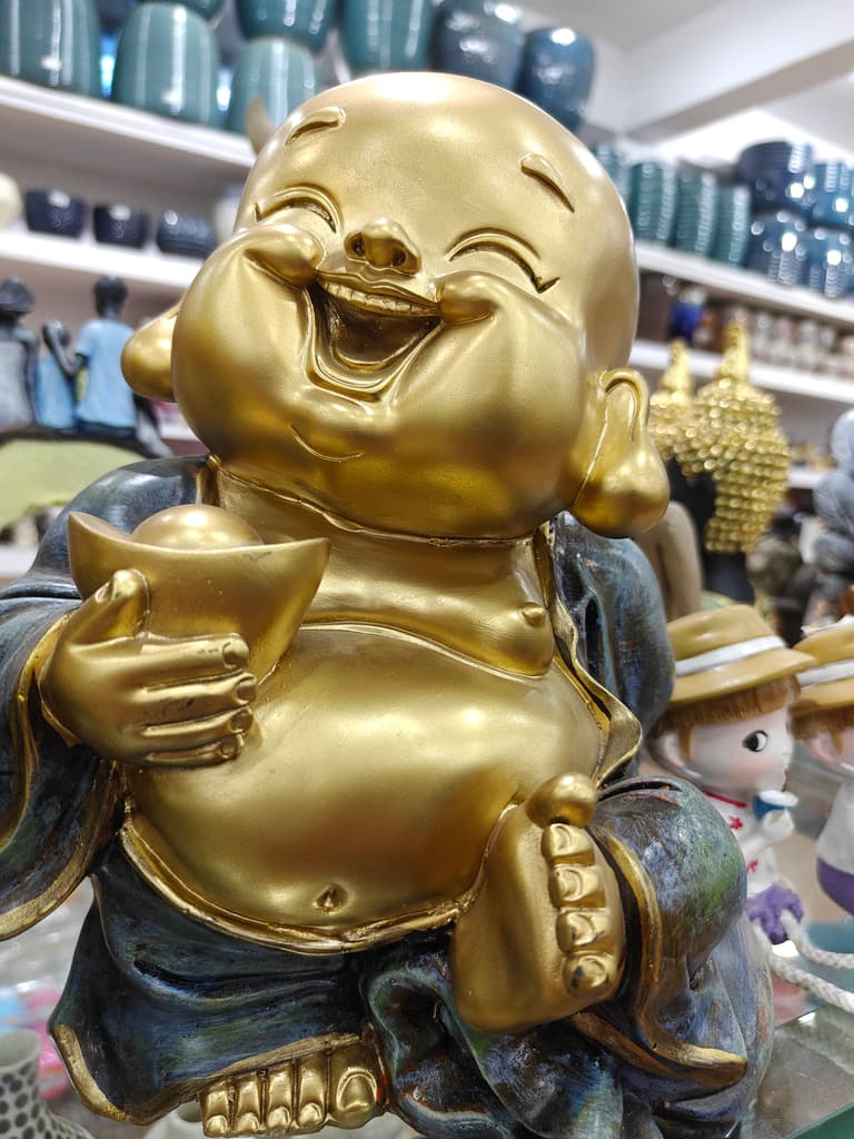 Golden Buddha Statue | Gold | Decorative | Meditation
