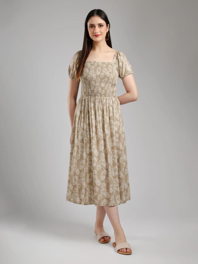 Tulvera Printed Midi Dress — photo 3