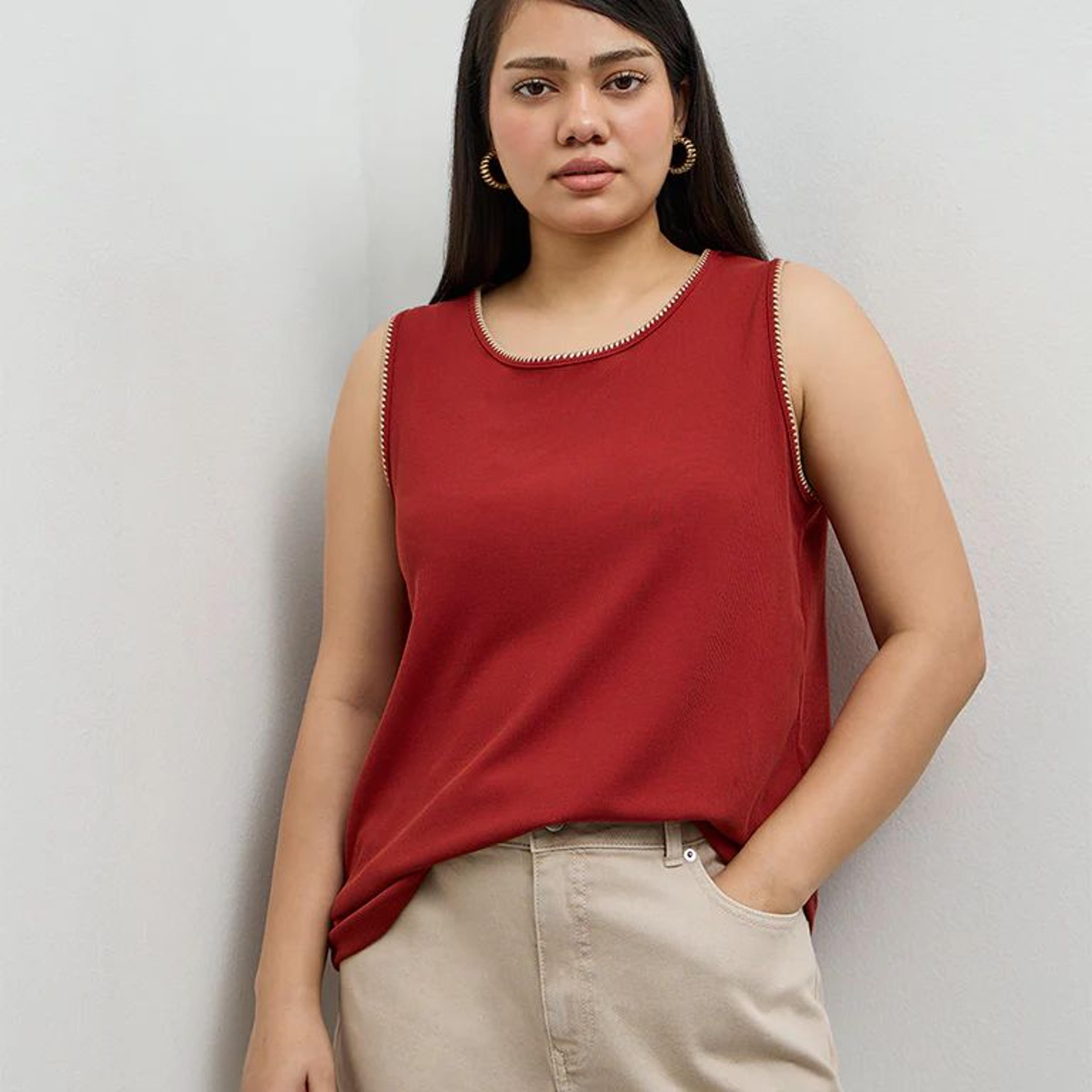 Gia Rust Solid Top