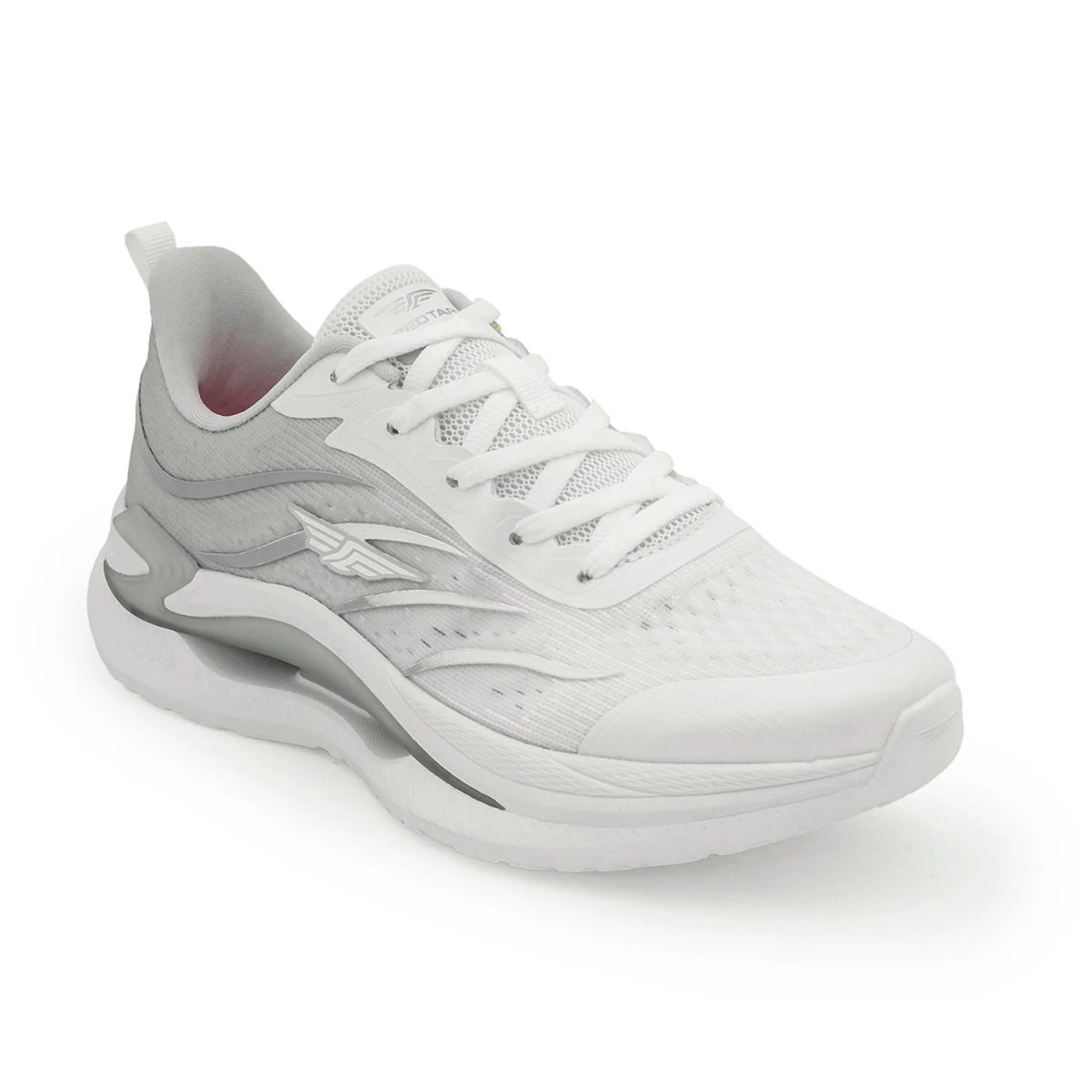 Sports Shoes for Women in White and Grey | Athleisure Shoes
