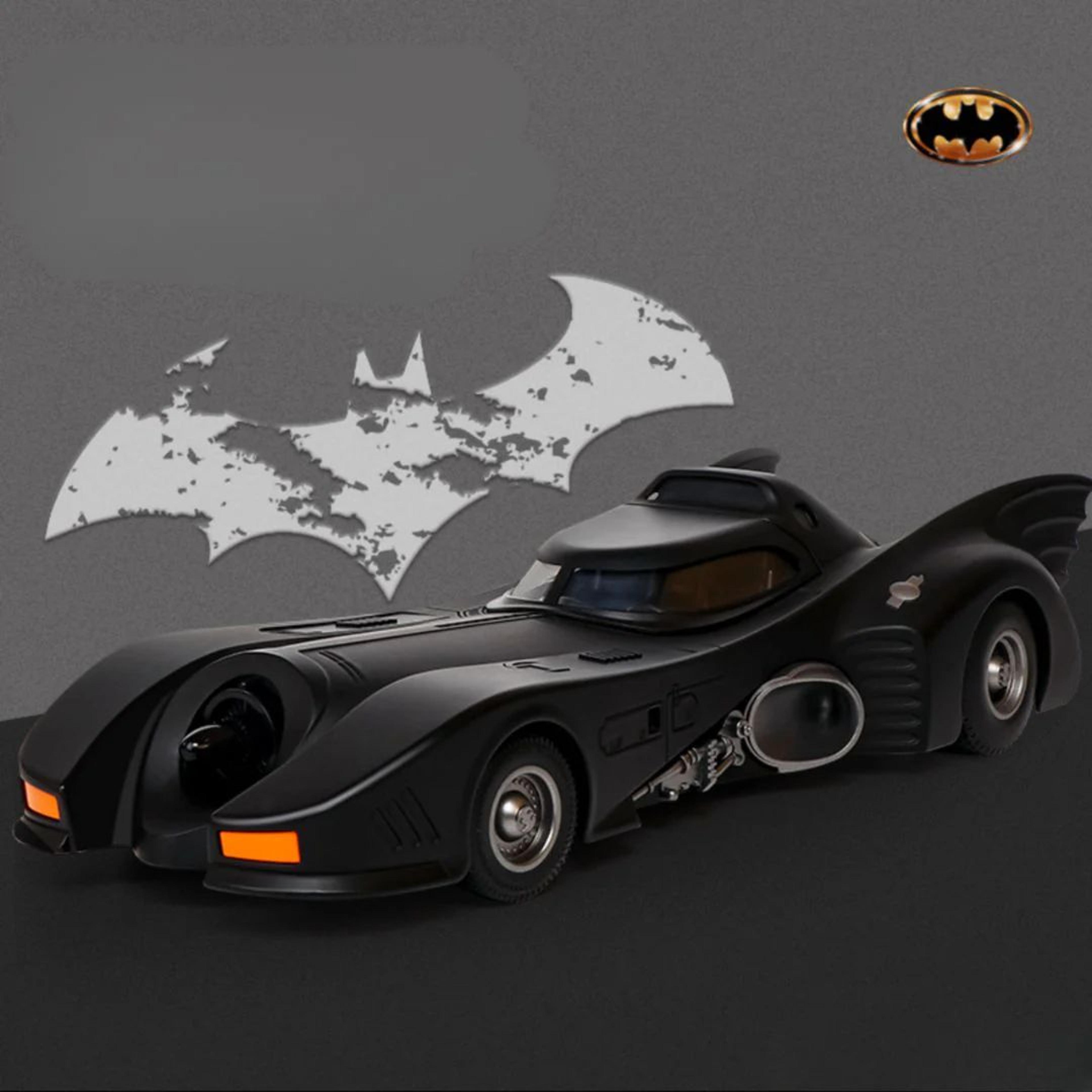 Batman Batmobile Official Licensed Diecast Car Model – Metal Collectible (Scale Model)