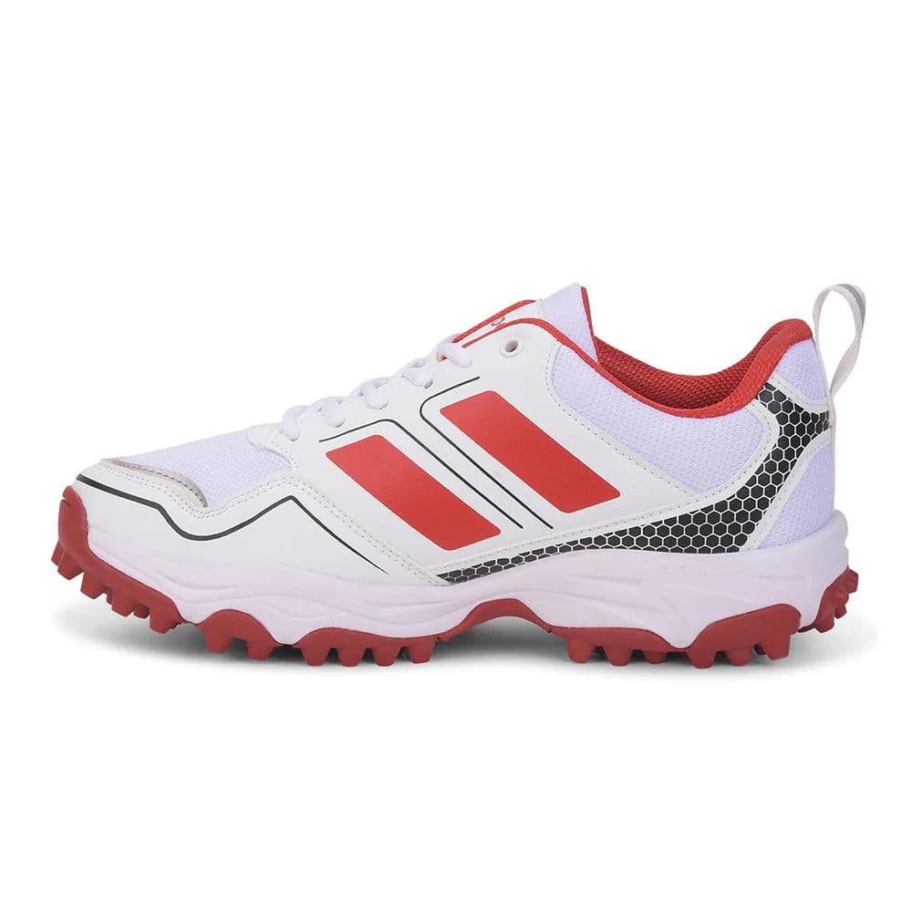 FREEDOM Red Sports Lace-Up Cricket Shoes For Men POWERPLAY By Liberty — photo 3