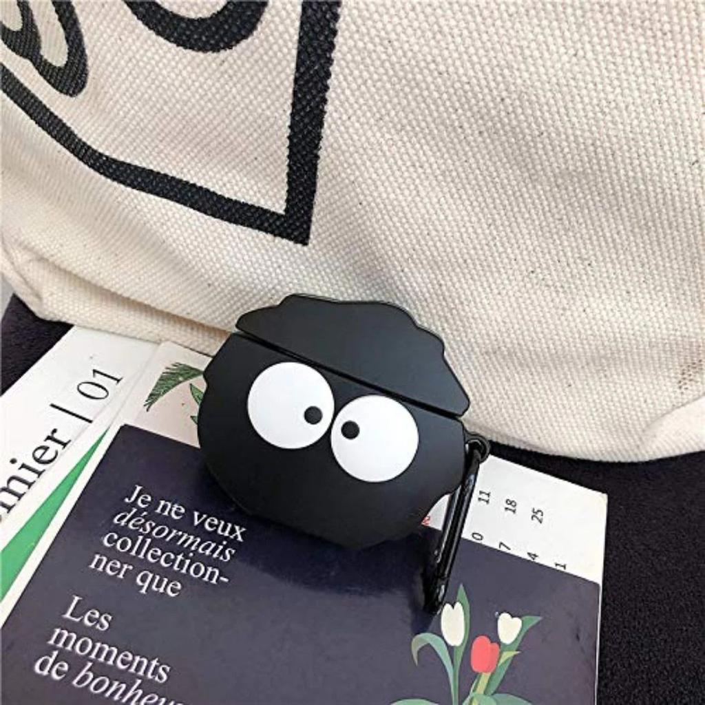 Black fairy - Susuwatari Inspired Airpods 3 Case (Silicon) — photo 3